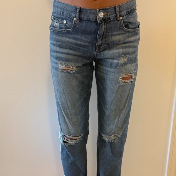 Zara Boyfriend Jeans Cut - Picture 1 of 5